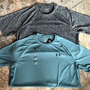 2 XL underarmour workout shirts